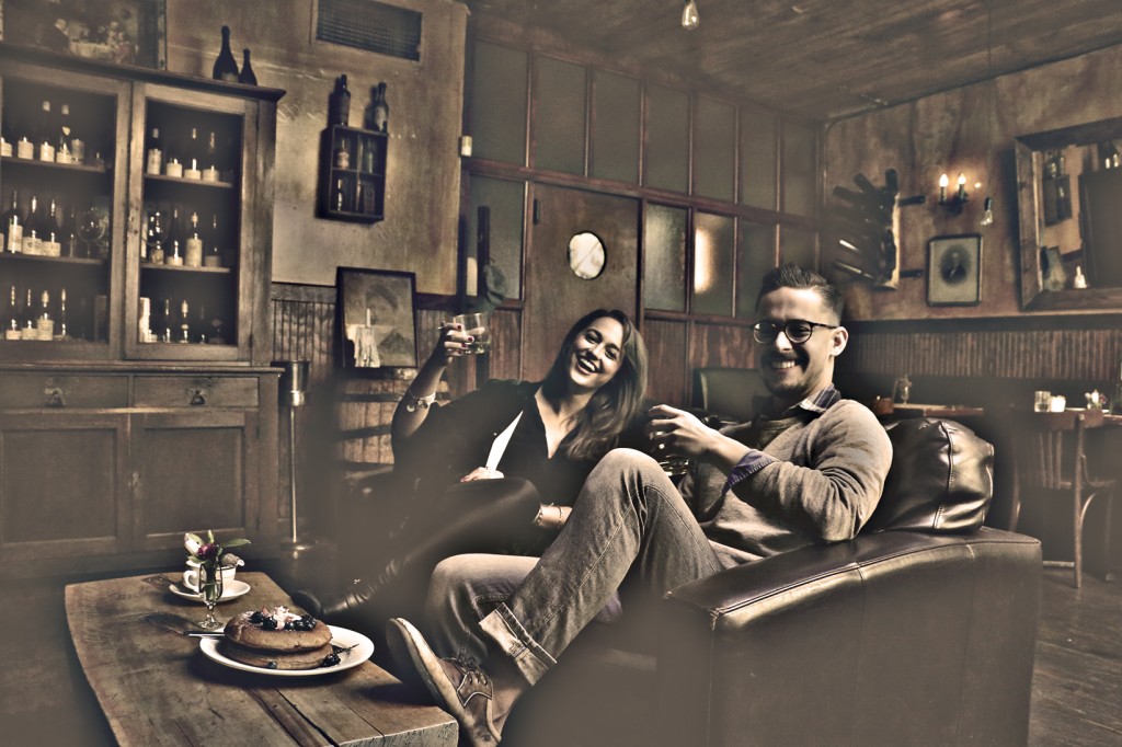 Morning interviews over pancakes and whiskey is the best!