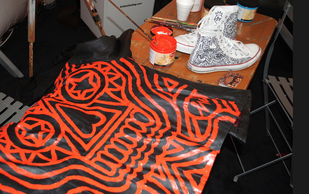 Painting on Jacket