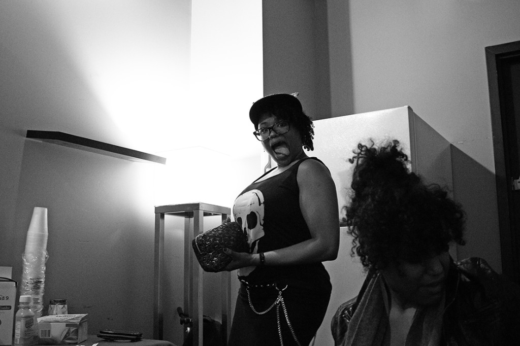 Secret Weapons Backstage