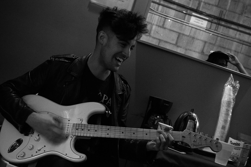 Secret Weapons Backstage