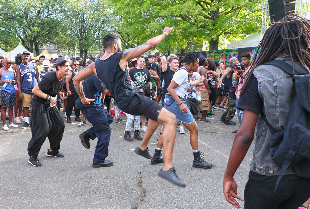 Moshpit during Candiria