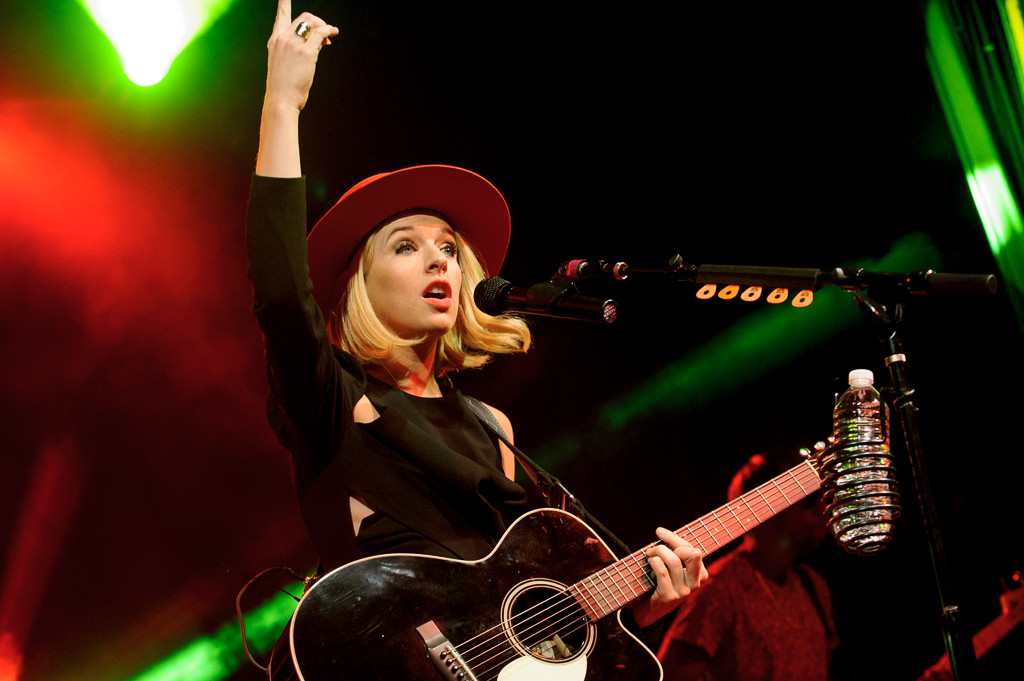 ZZ Ward performs at Irving Plaza